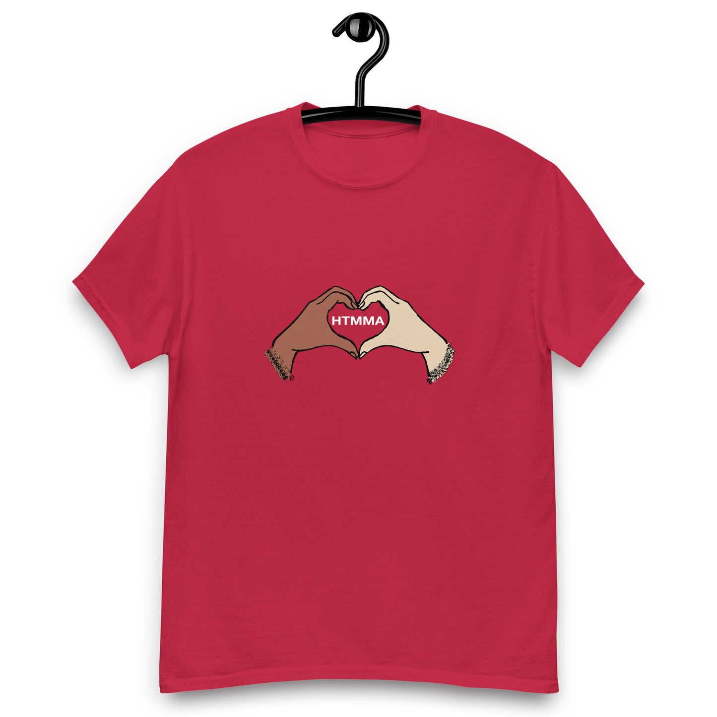 Classic Tee, Love Hands White