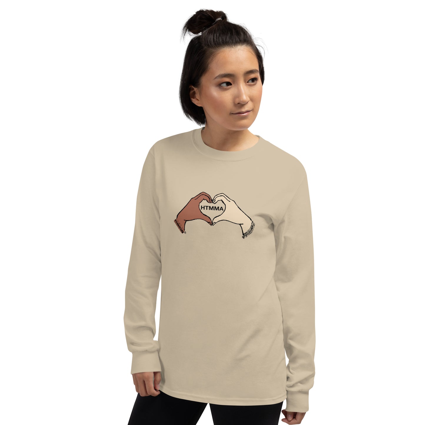 Long Sleeve Shirt, Love Hands