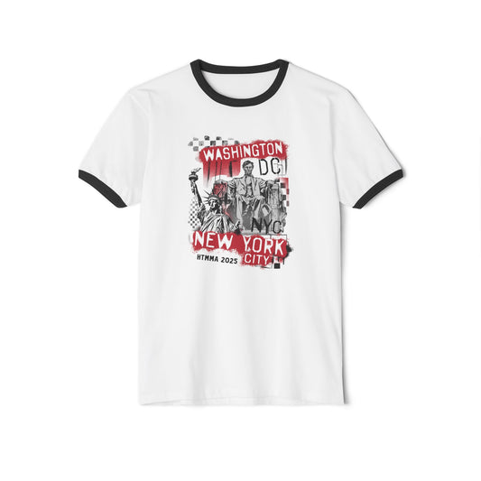 HTMMA 2025 NYC DC Graphic Ringer T-Shirt