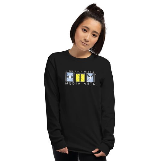 Long Sleeve Shirt, White Lettering