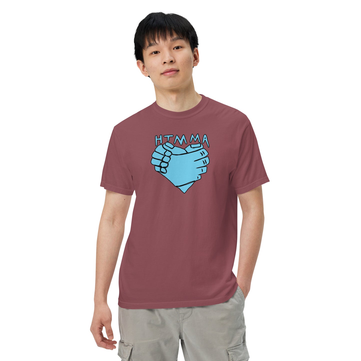 Heavyweight Unisex T-Shirt, Love Unity Logo