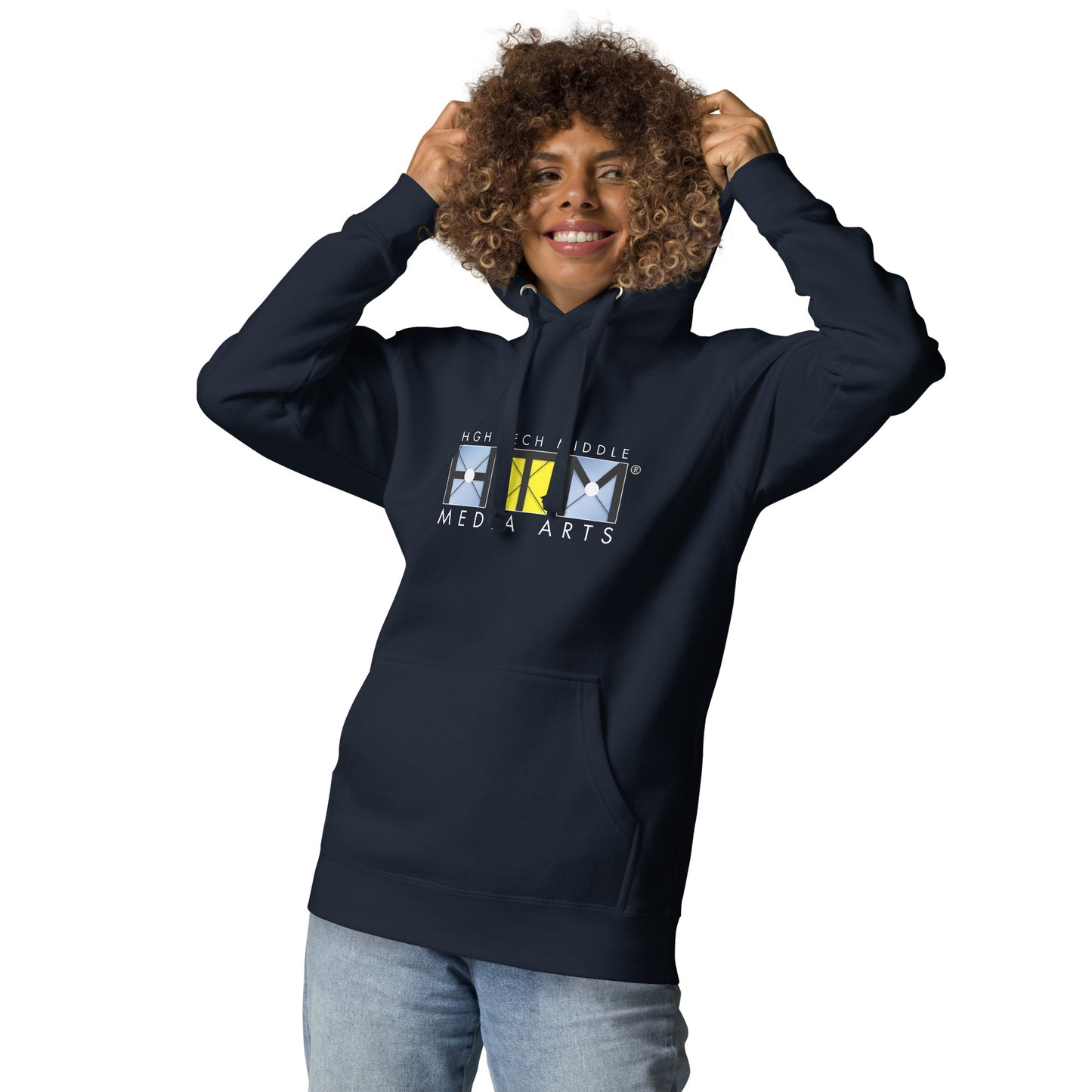 Unisex Hoodie, White Lettering