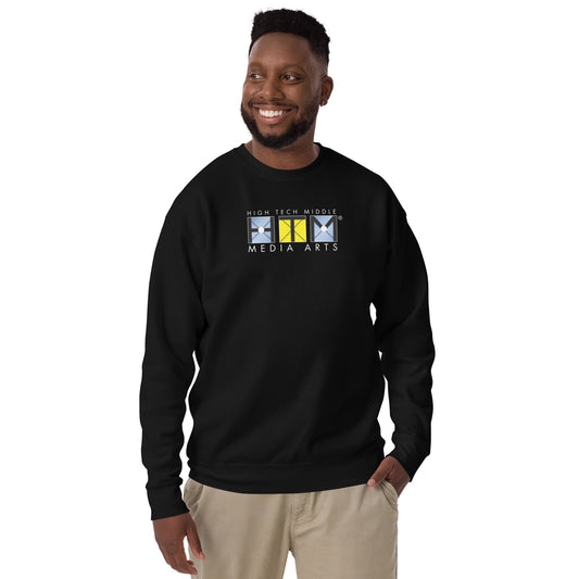 Premium Sweatshirt, White Lettering