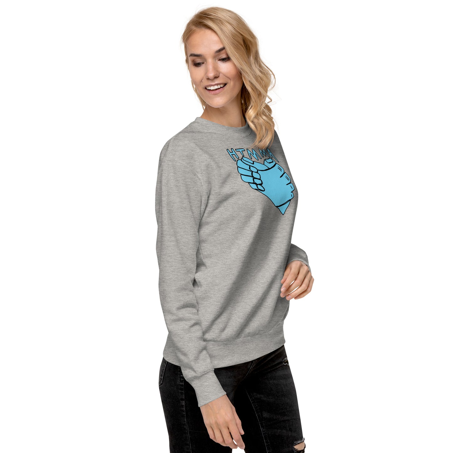 Premium Sweatshirt, Love Unity Logo