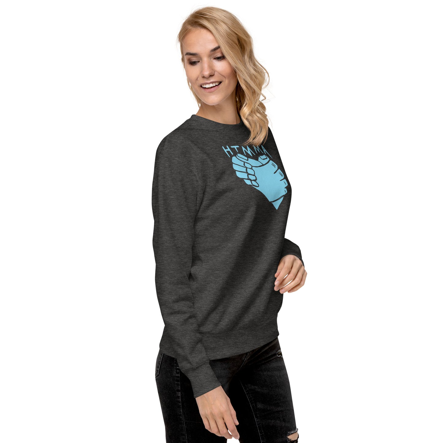 Premium Sweatshirt, Love Unity Logo