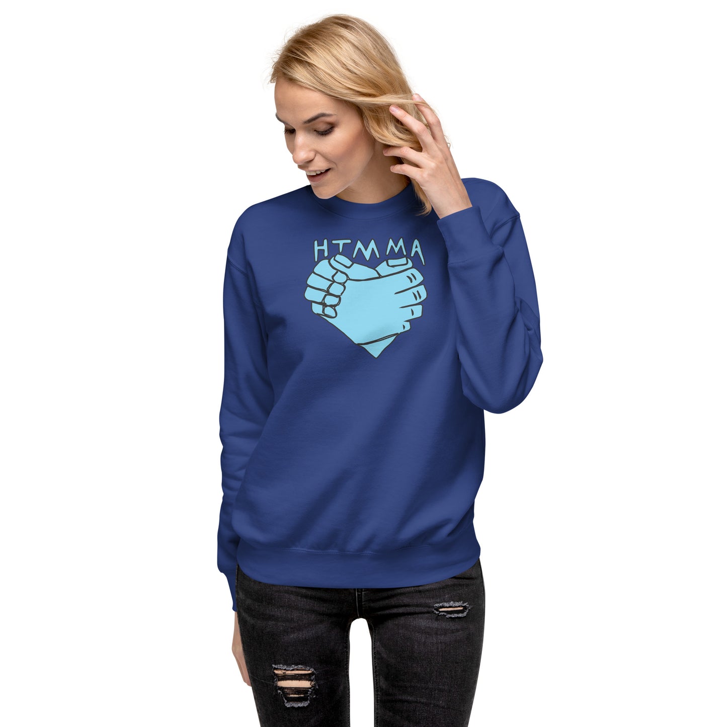 Premium Sweatshirt, Love Unity Logo