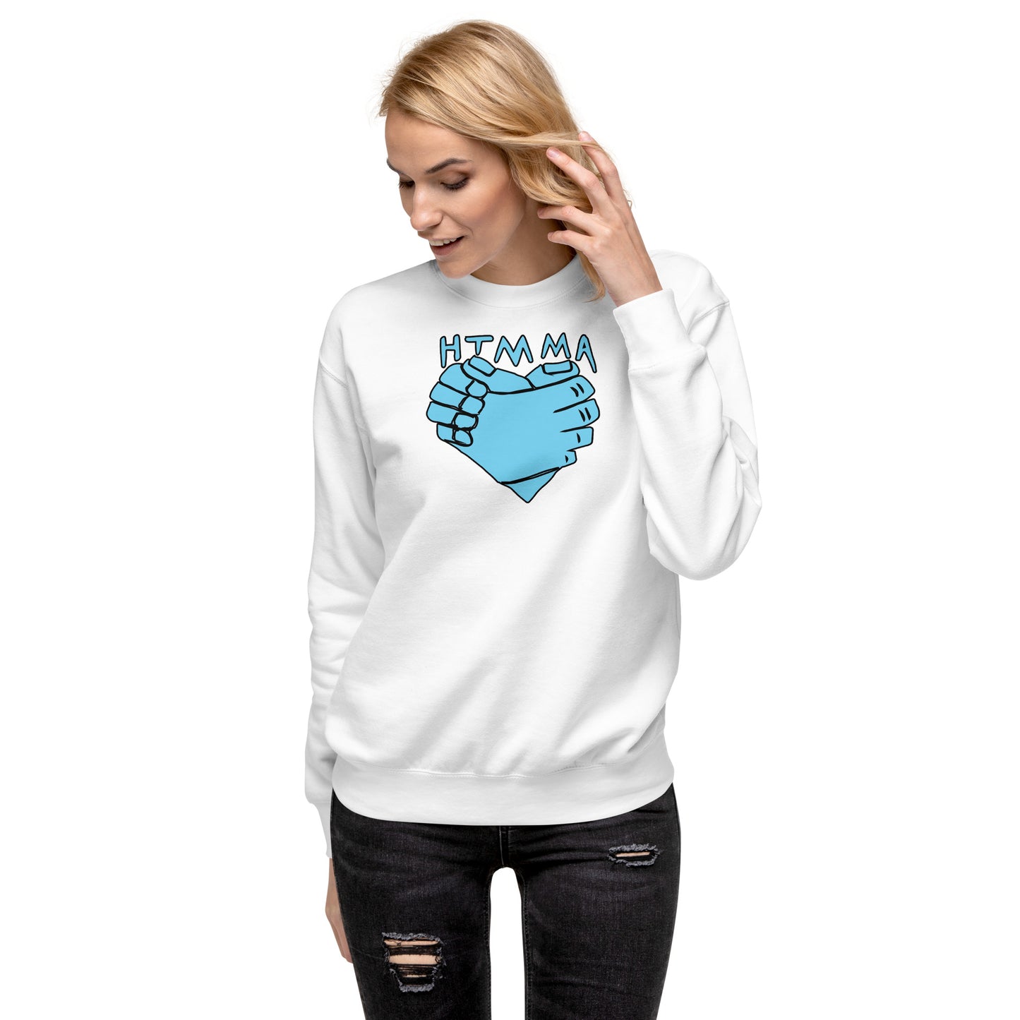 Premium Sweatshirt, Love Unity Logo